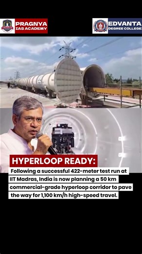 INDIA’S HYPERLOOP REVOLUTION: From Test Track to 1,100 KMPH Future! 🚄💨