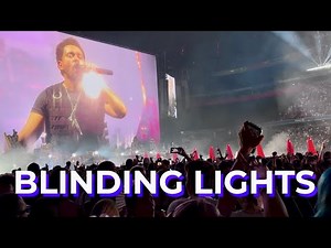 Blinding Lights - The Weeknd Live at Munich (Unedited 4K)