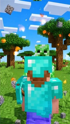 AI creates a funny Minecraft video! #aiart #minecraft #gaming #minecraftmemes