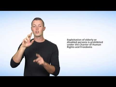 What is exploitation of elderly or disabled persons?