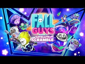 Fall Guys Season 2 Satellite Scramble 3,2,1 Space ( All 8 New Maps )!