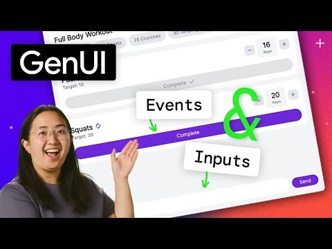 Building interactive UIs for Agent-powered apps with Generative UI