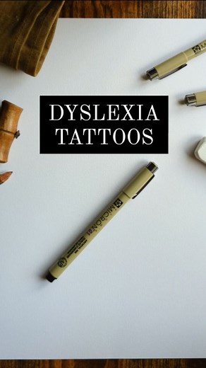 156K views · 1.4K reactions | Highly requested . . . #dyslexia #dyslexic #tattoo #tattooideas #awareness | JDuke.Illustrations | Facebook