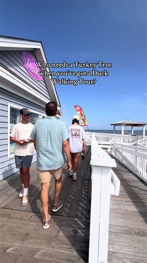 🦃 Walk off the turkey the fun way—on a Duck Walking Tour! 🦆Book your spot at the link in bio🦆 #walkingtour #duck #travel #thanksgiving #turkeytrot