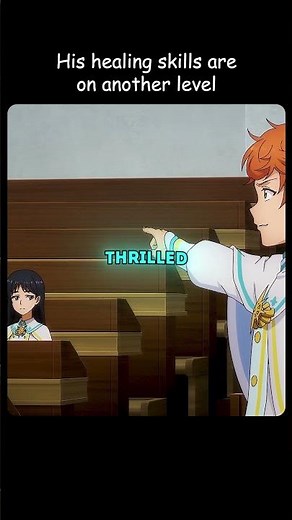 His healing skills are on another level 🤯 #anime