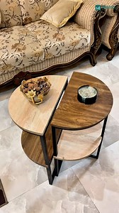 🌓 Half Moon Side Table by Matrix Add elegant curves to your space with this half-moon side table—perfect for compact corners or as an accent piece next to your sofa. Shop Now: https://www.matrixhome.pk/products/half-moon-side-table-by-matrix #SideTable #HalfMoonDesign #MatrixHomeEssentials #MadeInPakistan | Matrix - Home Essentials