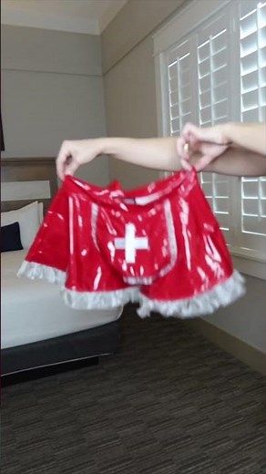 PVC Nurse Costume ✨ Outfit Reveal