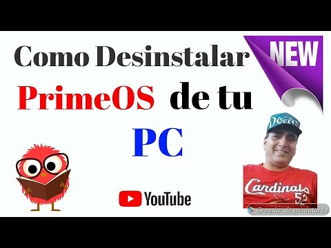 Como desinstalar Android y primeOS de mi pc