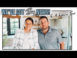BIG NEWS FOR OUR FAMILY! | RENOVATED MODERN HOME TOUR | Lynette Yoder