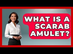 What Is A Scarab Amulet? - Archaeology Quest