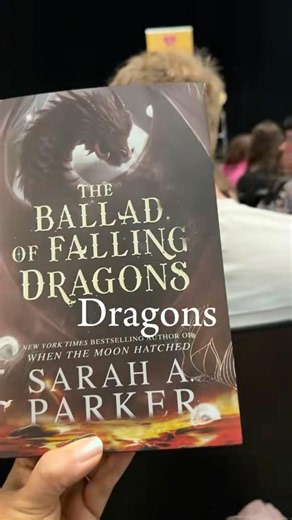 Ballad of Falling Dragons Book Tour #stlouis #sarahaparker #fantasybooks #romantasyrecs #booktok