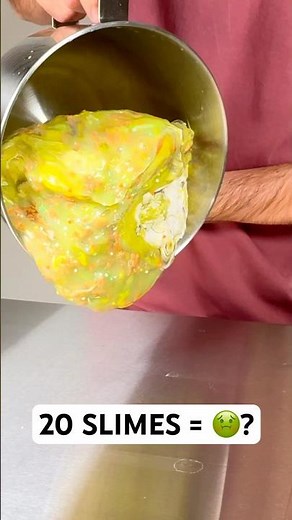 I Mixed 20 Slimes Together… it was gross 🤢