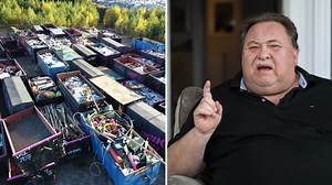 Lilla steget som tyder på att Leif-Ivan Karlsson frias i Think Pink-målet