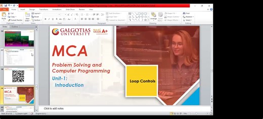 Live Session-4_Problem Solving and Computer Programming (Theory + Lab)