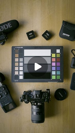 Daniel Grindrod on Instagram: "What does a Color Chcker do? 🎨 Let me explain! This is a color checker. They come in various shapes and sizes. Some are designed for photography and some for video. This one is specifically targeted for use with video as it has the chromaticity references for Rec.709 which is the standard color range for broadcast. So how do you use them? Well, they can actually be used for a variety of things including: * White balance * Checking exposure * Color grading in post-