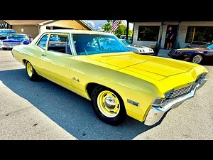 Test Drive 1968 Bel Air 2 Door Post SOLD $17,900 Maple Motors #3113