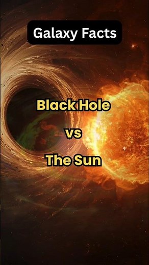 Black Hole vs The Sun 💀🔥 #shorts #space #usa