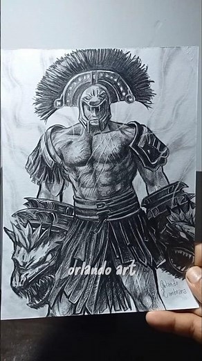 Dibujando a Hércules | GOD OF WAR