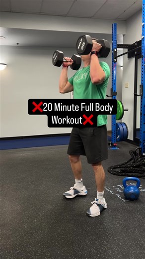 20 Minute Full Body Kettlebell Workout