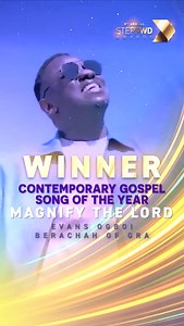 Congratulations to @evans_ogboi for taking home the best Contemporary Gospel Song of the Year at this years 5th Annual StepFWD Awards! | A Step FWD