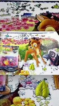 ¡Armando el rompecabezas de 40,320 piezas! 🧩✨ Bambi 1/10 acompañe en esta aventura.