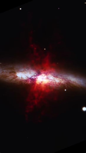 I TOOK A PICTURE OF AN EXPLODING GALAXY! #space #astronomy #galaxy #astrophotography