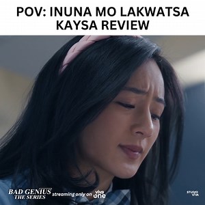 108K views · 2.6K reactions | 'Yan tayo eh, gimik now, iyak later. Ba't kasi hindi nag-review, Sis! Don’t miss the EPISODES of BAD GENIUS: THE SERIES, now streaming only on Viva One: https://vivaone.page.link/BadGeniusTheSeries #BadGeniusTheSeries #HyacinthCallado #StudioViva | Studio Viva | Facebook