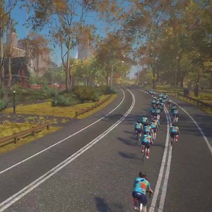 9.5K views · 246 reactions | Take a bite of the Everything Bagel in Stage 2 of the Tour de Zwift! New York is waiting.  More info: www.zwift.com/tdz | Zwift | Facebook