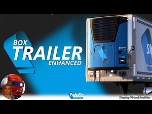 American Truck Simulator (1.54) Box Trailer Enhanced by PolyFir Studios™ [1.54] + DLC's & Mods