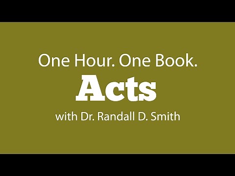 One Hour. One Book: Acts