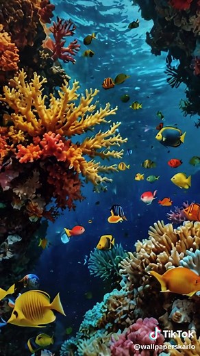 Beautiful Ocean Fish Live Wallpaper 4K HD