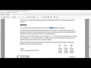 Partnership Accounting Explained