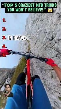 “Top 5 Craziest MTB Tricks You Won’t Believe!” 😱 #mtb #top #extremesports