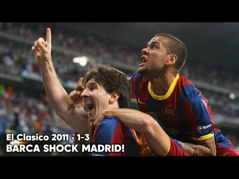 Real Madrid 1-3 Barcelona (2011) 🔥 Messi & Barca Shock Bernabeu! | El Clasico Full Highlights