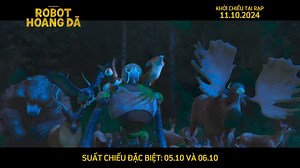 3.7K reactions · 51 shares | Vô cùng dễ thương, vô cùng ấm áp ✨ Tháng 10 này, ROBOT HOANG DÃ chính là bộ phim cho cả nhà cùng dành thời gian bên nhau rồi!!! Hẹn cả nhà mình tại rạp nha. Đặt vé ngay: https://linktr.ee/universalpicturesvn 烙 ROBOT HOANG DÃ | Suất chiếu đặc biệt: 05-06.10.2024 Chính thức khởi chiếu: 11.10.2024 #TheWildRobot #RobotHoangDa | Universal Pictures Vietnam | Facebook
