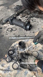 152K views · 1K reactions | Tractor Steering Pin & Front Axle Repair – Restoring Smooth Operation! #TractorRepair #HeavyMachinery #SteeringFix #FrontAxle #FarmEquipment #MechanicalWork #Bushings #PivotPin #EquipmentMaintenance #HeavyDutyRepair #mechanic #mechanicsteve | Mechanic Steve | Facebook