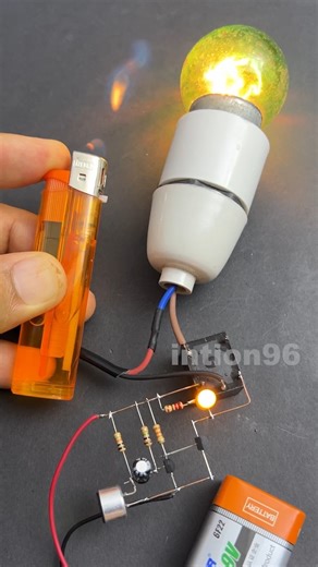 51K views · 672 reactions | DIY Clap Control Home-Automation | Sound Sensitive Switch Circuit diagram & Components https://intiontronics.com/shorts/ #electronics #electronicsprojects #ledcircuits #homeautomation | Intion | Facebook