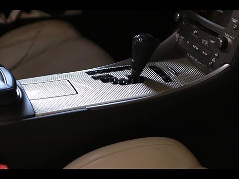 DIY: Removing Center Console on Lexus IS250/IS350/ISF