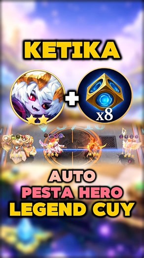 Ketika CMD dyrroth dapetin 8 mirror device, auto pesta hero legend cuy #mcgg #magicchessgogo