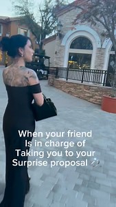 Friend did a great job 👏 such a beautiful couple !! Soon to be bride @juli.tattooing Soon to be groom @ | Luxe Events LV