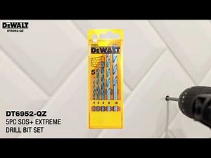 DEWALT Cassette Masonry drills I 4/5/6/8/10mm IPack of 5