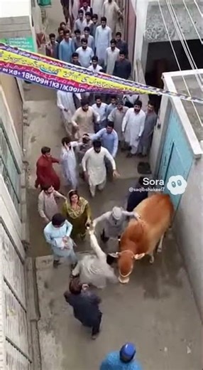 Unbelievable Cow Jump Scene #aivideo #cowjumping #viralai #shockingscenes #aianimation #viralvideo