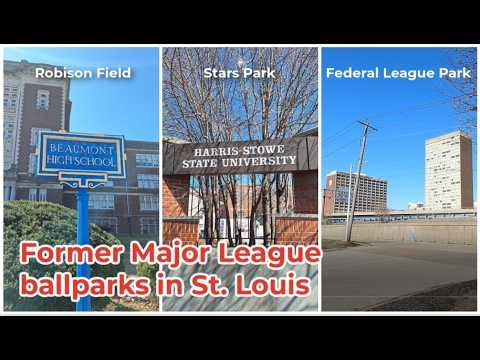 Former Major League ballparks in St. Louis