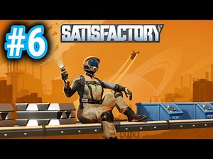 Satisfactory - Episode 6 - 2025 PS5 Gameplay - Our Basic Iron Platform Is Up And Running!