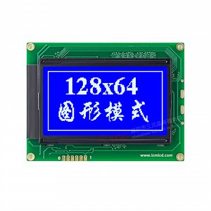 [Hot Item] 3.2 Inch 128X64 Graphic Module Spi Interface Stn Monochrome LCD Display