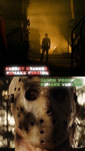 Remake Freddy (A Nightmare On Elm Street 2010) vs Remake Jason (Friday The 13th 2009) #freddyvsjason