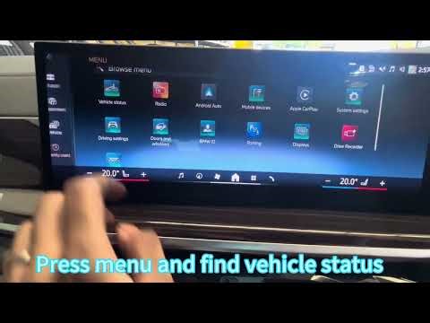 BMW X5 iDrive 8 Mild - Hybrid| TPMS RESET | HOW TO DO