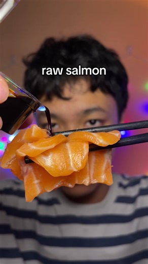 Discover the Delights of Raw Salmon: An ASMR Experience