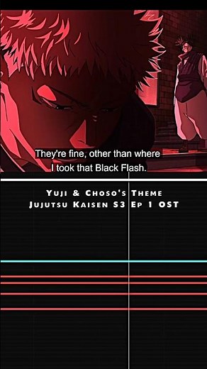 I recreate that EMOTIONAL Yuji & Choso's OST... that piano...