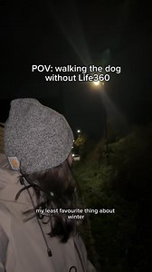 Dark winter walks feel a lot safer with Life360. Loved ones can see your live location, and one-tap SOS alerts mean help is never far away. | Life360